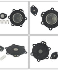 Diaphragm Repair Kit For Asco Pulse Valve SCG353A047 C113827 Replacement Part 1-1/2 Inch DN40 showing components including diaphragm, spring and gaskets.
