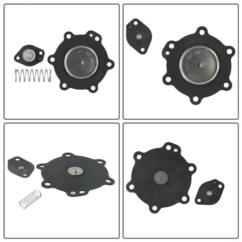 Diaphragm Repair Kit For Asco Pulse Valve SCG353A047 C113827 Replacement Part 1-1/2 Inch DN40 showing components including diaphragm, spring and gaskets.