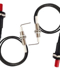 Push Button Piezo Igniter Kit For Propane Gas Fireplaces Ovens Heaters And Kitchens, 2 Pack, 20 Inch Wires, Ceramic Electrodes