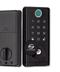 Top Notch Smart Door Lock With Keyless Entry Deadbolt Build, Slick Fingerprint Biometric Scanner, Integrated Keypad And Phone App Control for front doors