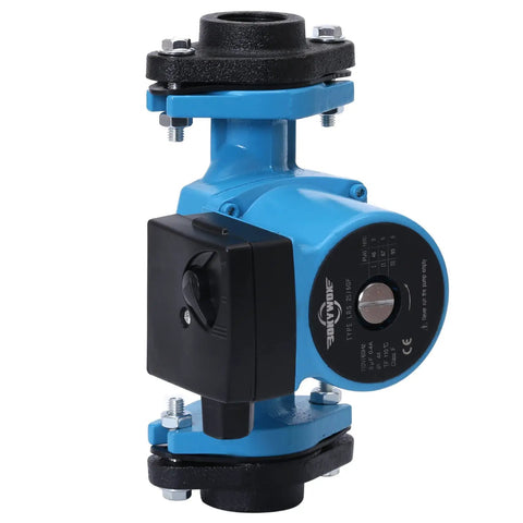 No Cold Showers Anymore With This Heavy Duty 3 Speed Hot Water Recirculating Pump 1 Inch Flange Booster System 110 Volt Quiet Circulation Motor.