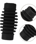 Black Heat Insulation Pad Rubber Sleeve For Espresso Steam Wand Burn Protection Easy Install Shield For Coffee Makers Insulation Wrap