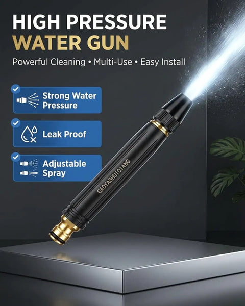 High Pressure Water Gun For Car Cleaning And Home Use Handheld Sprayer With Booster Nozzle And Hose Beast Auto Spray Tool