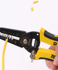 Two Piece Wire Stripping Tool Set For 10 To 22 AWG And 22 To 30 AWG Solid And Stranded Wires With Precision Stripping Holes Easy Read