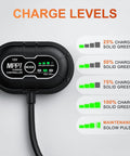 12V 50W Solar Battery Charger And Maintainer With Ultra Smart MPPT Controller showing charge levels display
