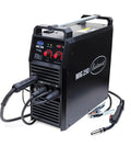 MIG 250 And TIG 225 AC DC Master Welding Kit featuring MIG 250 welder with controls and cables, ideal for metal fabrication.