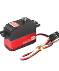 Pdi Hv2545mg Digital Servo Delivering Four Point Five Kg Coreless Motor With Two Hundred Twenty Degree Metal Gear For RC Helicopter and Fixed Wing Plus RC Car Builds, featuring coreless design and connector.
