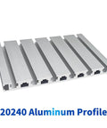 Legit Pro Grade 2020 Aluminum T Slot Profile Extrusion Slide Rail Bar For Custom 3D Printer Rigs And Desktop Cnc Mill Upgrades smooth anodized finish