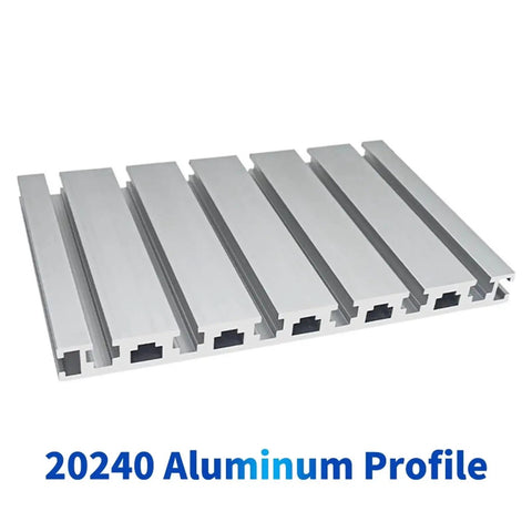 Legit Pro Grade 2020 Aluminum T Slot Profile Extrusion Slide Rail Bar For Custom 3D Printer Rigs And Desktop Cnc Mill Upgrades smooth anodized finish