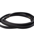 Door Weatherstrip Seal Kit For Jeep Wrangler JK 2007-2018 Replaces Worn Gasket Reduces Wind Noise Easy Install Durable Weather Seal