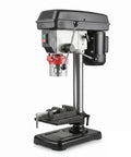 Heavy Duty Benchtop Drill Press With Five Eighth Inch Chuck And 220 Volt Copper Motor Built Tight For Metal And Woodworking with cross vise