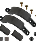 Rear Quarter Window Latch Lock Assembly For Toyota Tacoma 1995 To 2001 And Toyota T100 1994 To 1999 Gray 2 Pack viewed from top
