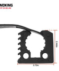 Heavy Duty Rubber Shovel Mount Clamp Fits One And One Eighth To One And One Half Inch Objects Holds Up To Twenty Six Lbs