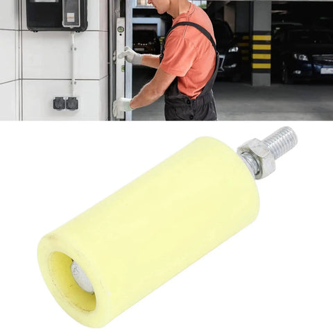 Heavy Duty Nylon Slide Gate Guide Post Roller for Smooth Sliding Doors and Gates Rear Post Wall Mount 100mm Post