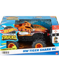Monster Trucks RC Tiger Shark One Twenty Four Scale Remote Control Truck With Terrain Action Tires in packaging
