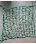Heavy Duty Cargo Lifting Net And Industrial Hoist Sling Built Tough To Haul Freight Fast With Rock Solid Two Ton Capacity At Three By Three Meters, green mesh net.