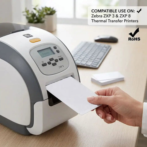 Premium T390 And T156 Cleaning Kit For Zebra ZXP 1 3 8 Card Printers maintains ZXP 3 thermal printer during operation.
