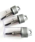 Badass Forstner Bit Set With A Nifty Hex Shank 1-1/8 Inch 1-1/4 Inch 1-3/8 Inch Wood Drill Bits featuring razor sharp spurs in storage cases.