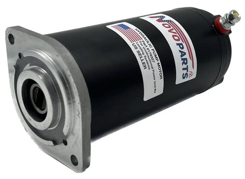Beefy Replacement Hydraulic Pump Motor For Unidirectional RV Leveling Systems 179327 414850 with metal coupling