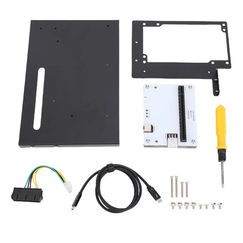 Next Level External Egpu Enclosure Dock Station With Usb4 Thunderbolt 3 And 4 Connectivity PCIe 16X graphics expansion components.