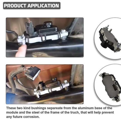 Fuel Pump Driver Module Replacement For Ford Lincoln Mazda Mercury Vehicles From 2004 To 2011 With Dual Bushings application