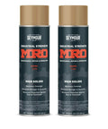 Industrial Grade High Solids Spray Paint Tan Two Pack 32 Oz Total Heavy Duty Protective Coating For Maintenance Repair And Operations