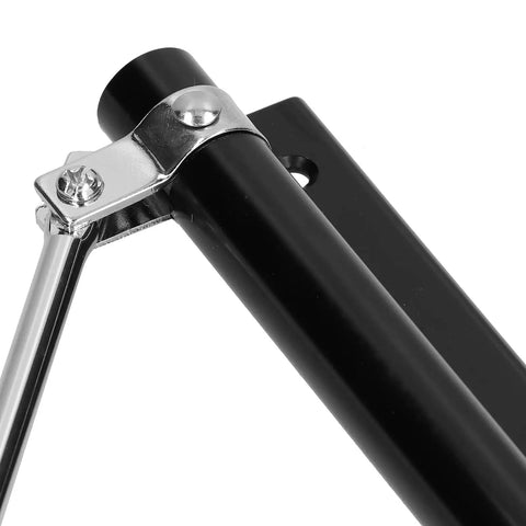 Close-up of stainless steel automatic door closer with adjustable spring for wood and metal doors silent soft close hardware