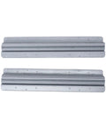 Heavy Duty Drawer Slides Built Tough 120kg Load Capacity Full Extension 400 To 900mm Ball Bearing Slider Rail For Cabinets Home Stairs And Wine Storage With Rust Resistant Coating, showing two steel slides.