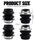 Silicone Brake Caliper Slide Pin Bushing Kit For Front Disc Brakes Calipers 4 Piece Heavy Duty Hardware Set OEM 19203508 Replacement