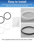 O Ring Seal Kit For Kitchen Faucets With Two O Rings Two Bearings And One Lube Repair Kit For Single Control Fairfax Style Faucets Replacement Parts Ideal For Leak Free Kitchen Fixture Repairs
