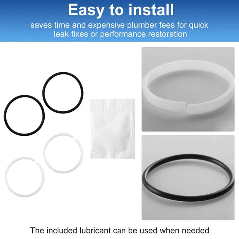 O Ring Seal Kit For Kitchen Faucets With Two O Rings Two Bearings And One Lube Repair Kit For Single Control Fairfax Style Faucets Replacement Parts Ideal For Leak Free Kitchen Fixture Repairs