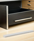 No Drill Plastic Drawer Slides For Cabinets With Ball Bearing Construction High Load Capacity And Quiet Operation 10 Inch Adhesive