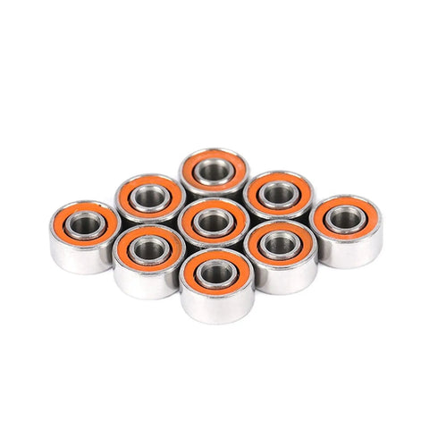 Heavy Duty Fishing Reel Ball Bearing Kit For Spool Upgrades, Precision Engineered For DIY Maintenance, Hardened Steel With Double Inner Race, Sealed Against Dust And Debris, No Grease Needed, Long Lasting Pro Level Reel Performance, 8 bearings