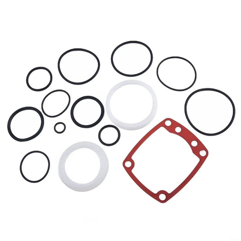 Heavy Duty Pneumatic Framing Nailer Maintenance Kit With O Ring Set Cylinder Seal And Rubber Gasket For Paslode 3250 F16 Air Tools, showing various O rings and gaskets.