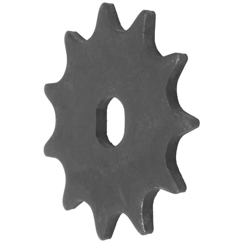 Beefy 11 Tooth Steel Sprocket For 410 Type H Holes 11T Bicycle Drive Gear For 1020 High Speed Motor Heavy Duty Construction Durable Easy Fit Long Life Performance, black steel 11T sprocket