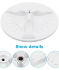 Wash Plate With Cap Replacement for Maytag and Whirlpool Washers Easy Install Replacement Part for Front Load Machines Fits MVWB835DW1 MVWB855DW1 MVWB855DC MVWX655DW2, close-up view