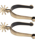 Two Pack Vintage Carved Zinc Alloy Horse Spurs For Roping And Equestrian Competition, Pro Cowboy Gear, Rust Resistant
