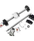 Badass C7 Ball Screw Set SFU3210 500mm Lead Screw Kit with Single Nut BK25 and BF25 supports for CNC machines.