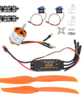 1100KV Brushless Motor With 40A ESC And Safety For RC Planes SG90 9G Micro Servo Lightweight High Torque Ready To Fly Kit components