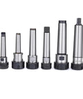 High Precision Taper Collet Chuck With 0.005mm Accuracy For Milling And Lathe Machines Heavy Load Industrial Metal Cutting Tool set showing various sizes.