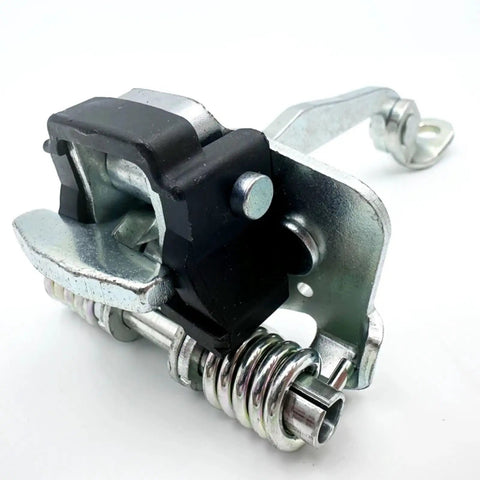 Close-up of Door Hinge Check Strap For Cars Front And Rear Doors Built Tough With Metal And ABS Construction