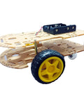 2WD Robot Car Chassis Kit With Universal Wheels For Arduino UNO R3 And Raspberry Pi Double Board DIY Starter System