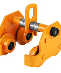 3 Ton Beefy Heavy Duty Manual Trolley Crane Lift For I Beam Push Track Roller Trolley With Dual Wheels Adjustable Beam Width