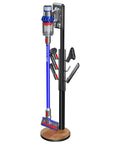 Freestanding Vacuum Docking Station Stand with Six Hooks for V15 Detect and V11 V10 V8 V7 V6 Cordless Cleaners