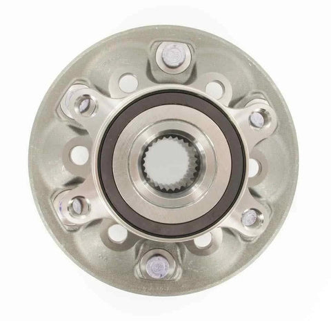 Front view of Front Wheel Hub Bearing Assembly 4WD BR930703 Aftermarket Replacement For Chevrolet 2004 2013 GMC 2004 2012 Isuzu 2006 2008