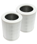 Two Pack Replacement Filter For BISSELL Air180 Air Purifier 3496A Part 3502 H13 True HEPA Activated Carbon 3 Stage Filtration With Mesh Pre Filter