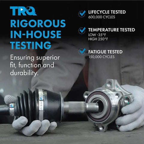 Front Driver And Passenger CV Axle Assembly Set Two Piece Direct Fit Replacement For 2009 2013 Subaru Forester And 2011 2014 Impreza WRX