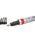 Hand Impact Driver Kit With Five Bits For Slotted And Phillips Fasteners Loosen Frozen Or Rusted Screws Nuts And Bolts