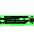Long Reach Harmonic Balancer And Pulley Installer Kit in green case with four black rods and forcing fastener