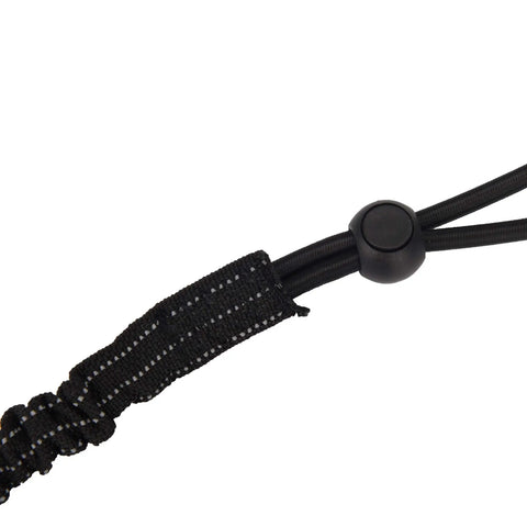 Close-up of Heavy Duty Tool Lanyards 20 Pack Safety Leashes with Retractable Bungee Cord and Shock Cord Stopper
